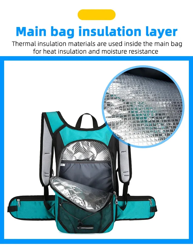 13L Water Backpack with 1L TPU Bladder