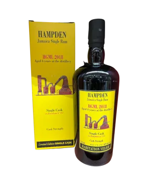 2018 Habitation Velier 4 Year Old HGML Single Cask No. 137 Hampden Estate Rum 750ml