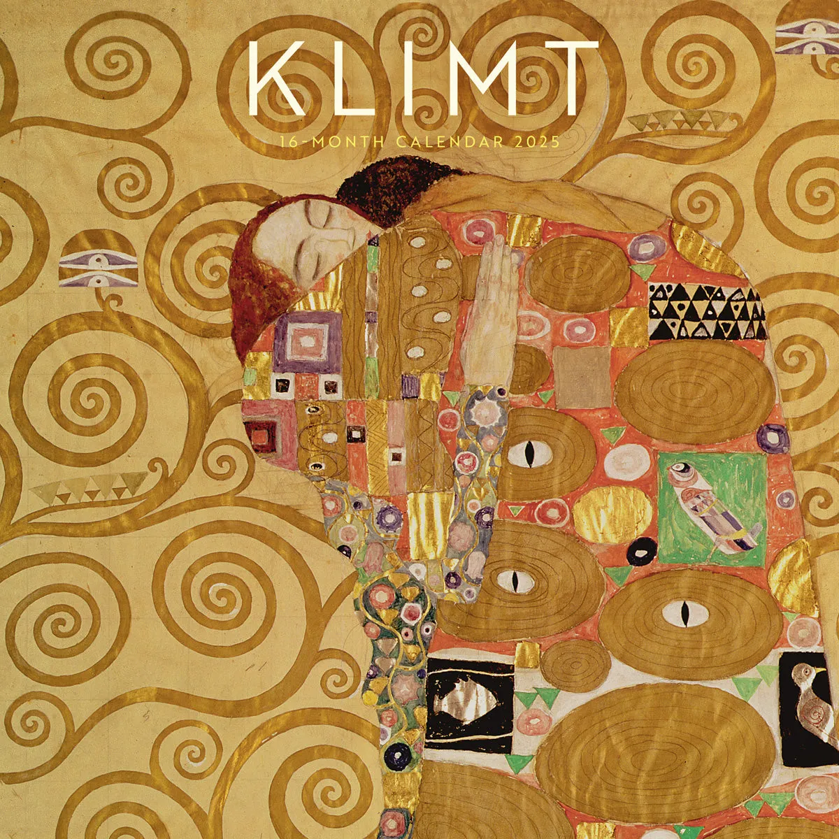 2025 Klimt Wall Calendar