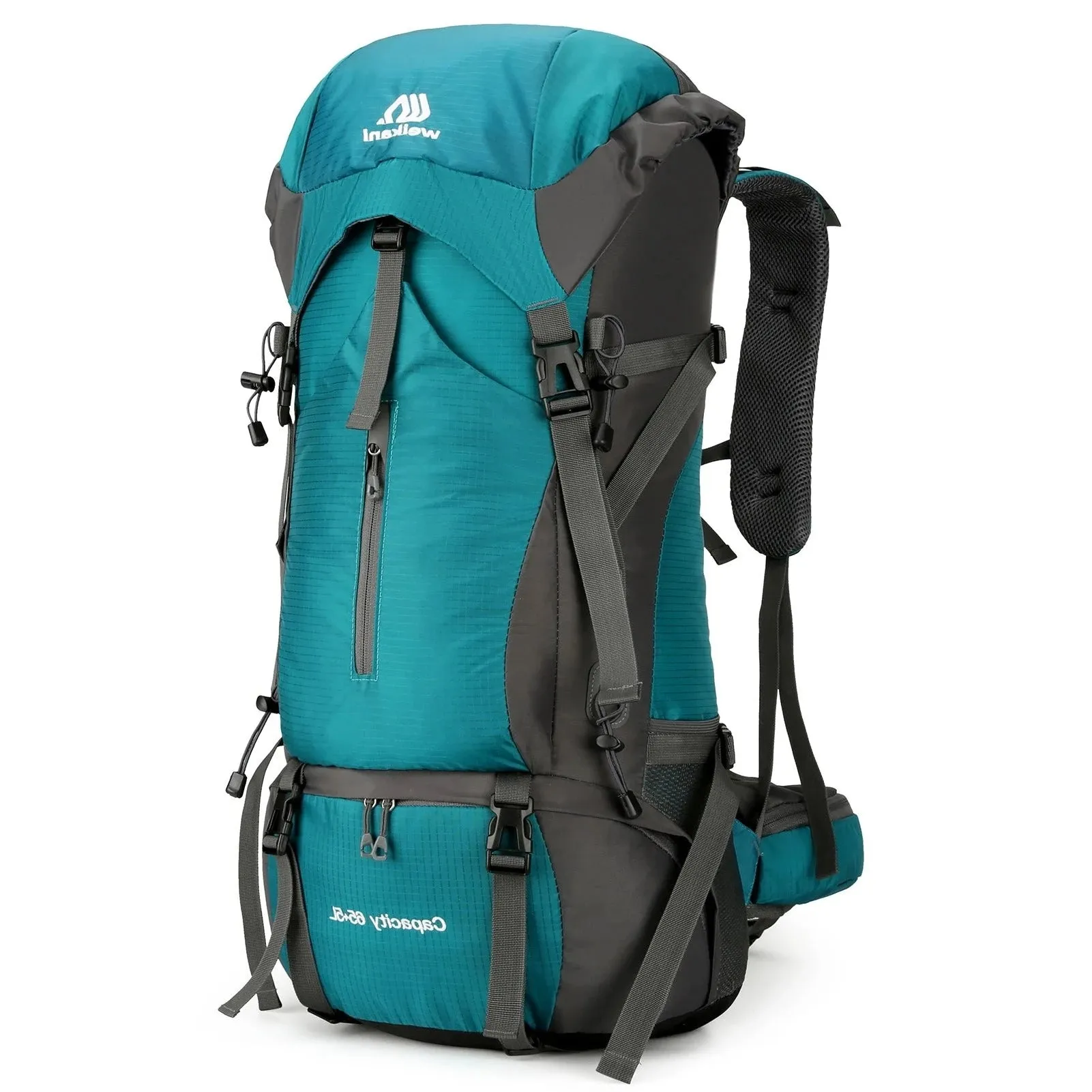 70L Camping Backpack With Rain Cover Outdoor Hiking and Travel.