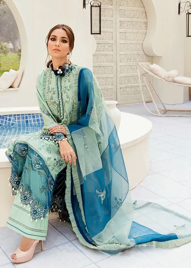 Afrozeh Summer Sonnet Lawn Collection '21 – Exquisite Mint