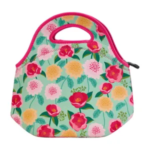 Annabel Trends Lunch Bag - Neoprene - Camellias Mint