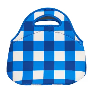 Annabel Trends - Lunch Bag - Neoprene - Cobalt Check