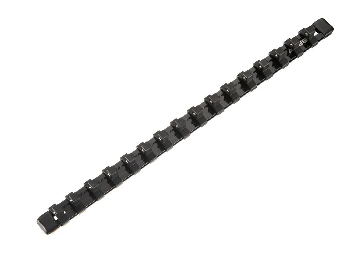 ARES 70085 - 3/8" Black Aluminum Socket Rail