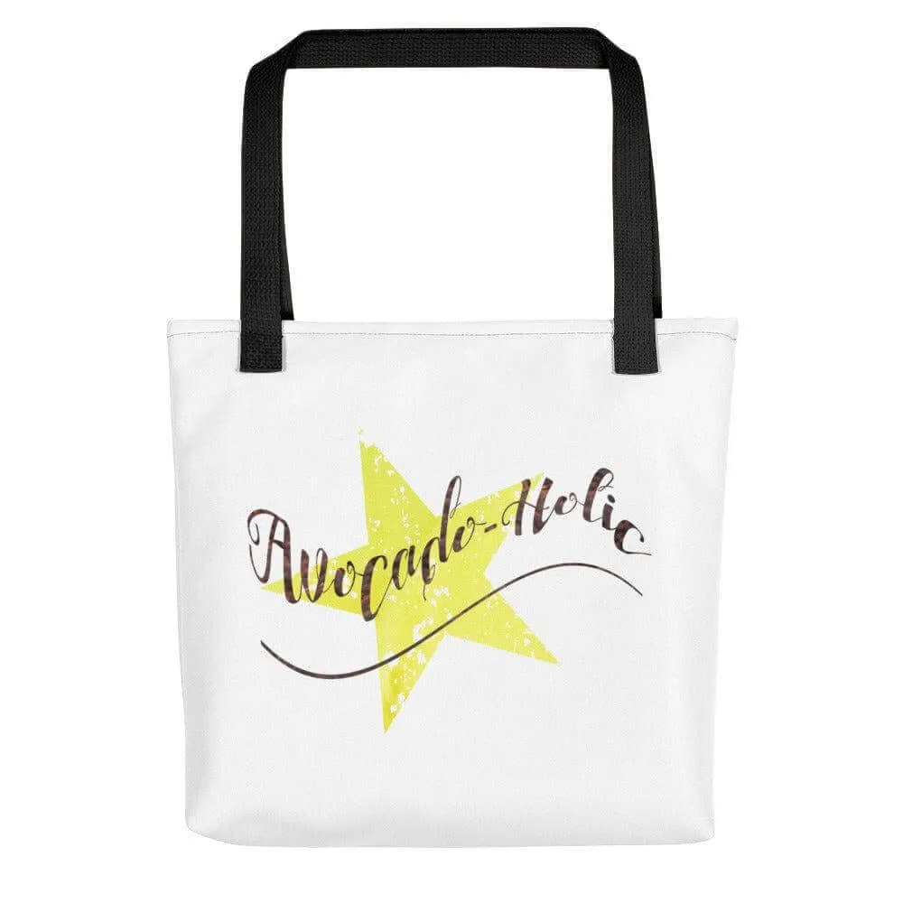 Avocado-Holic Statement Avocado Lover Shopping Bag