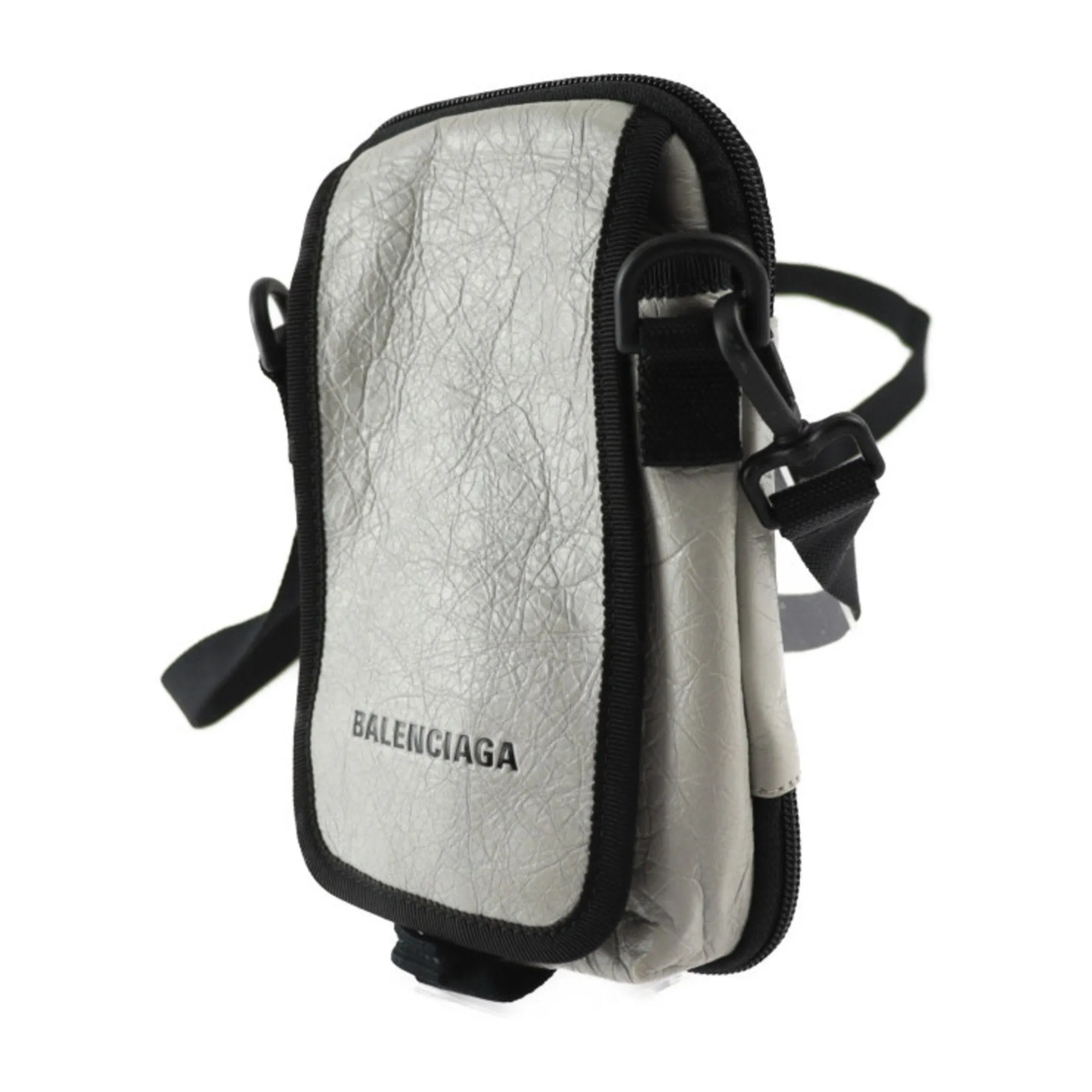 Balenciaga Explorer White Leather Bag