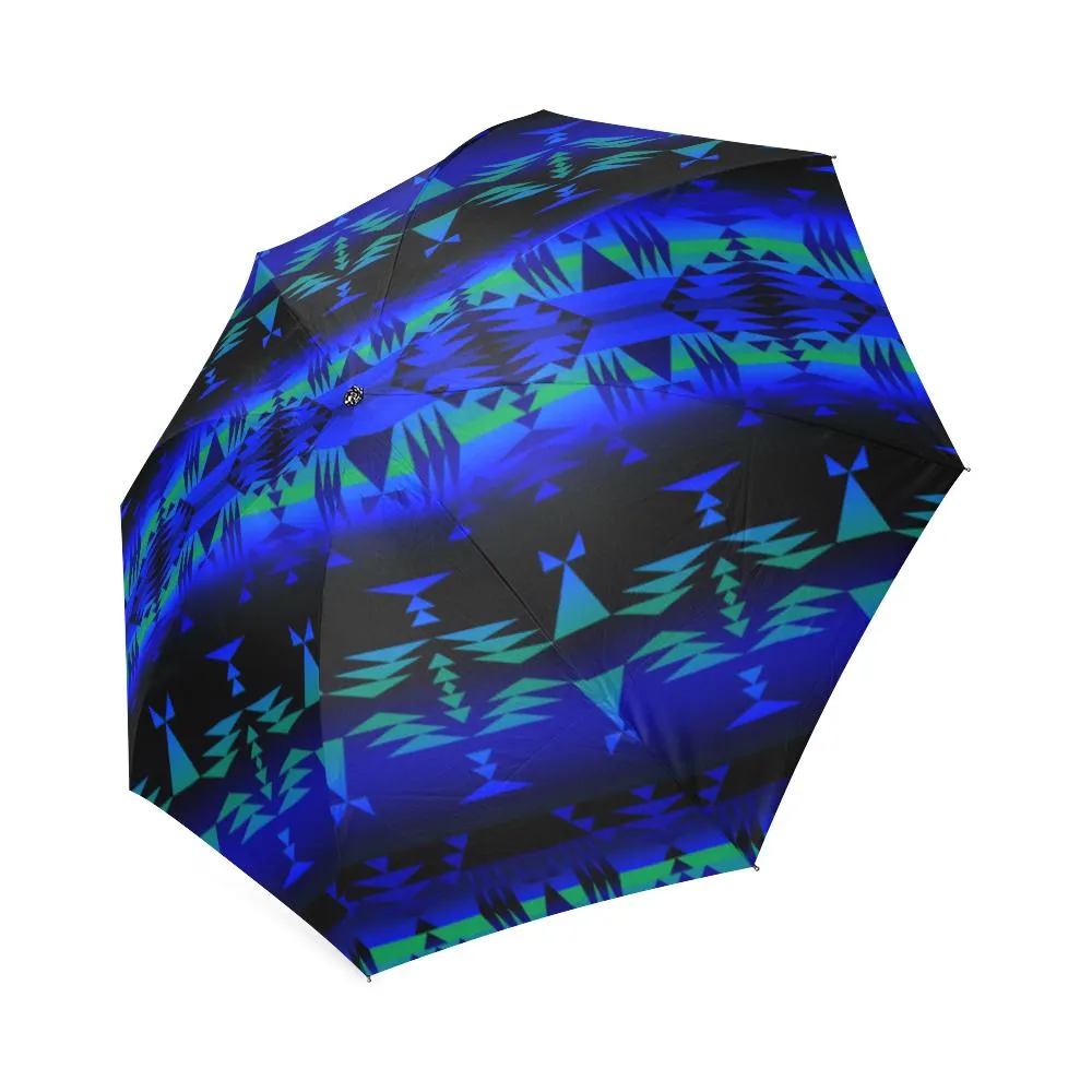 Between the Blue Ridge Mountains Foldable Umbrella