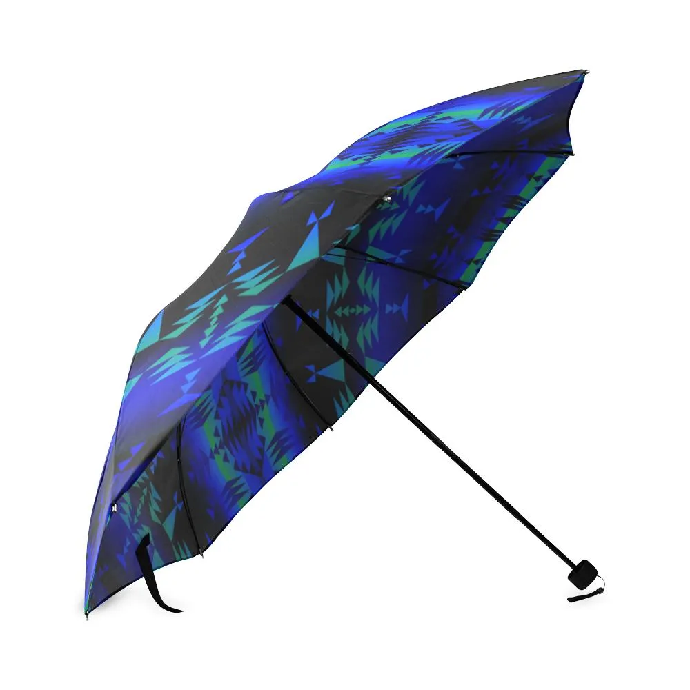 Between the Blue Ridge Mountains Foldable Umbrella