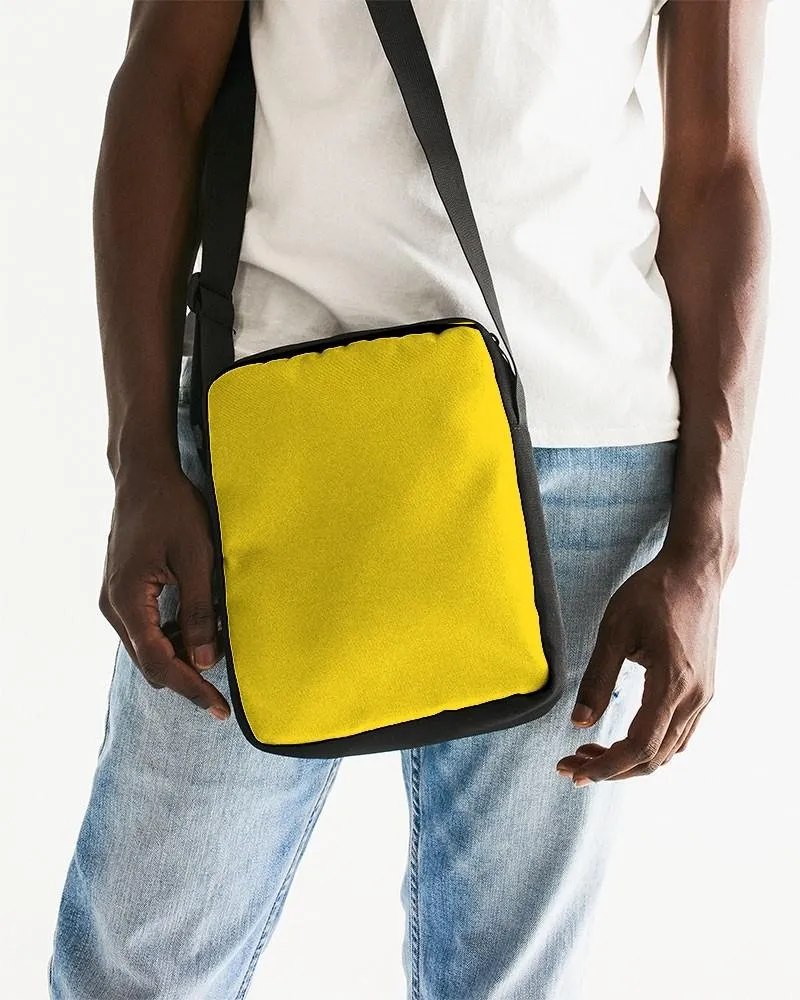 Bright Yellow Messenger Pouch | Bright Pure Yellow | C0M12Y100K0