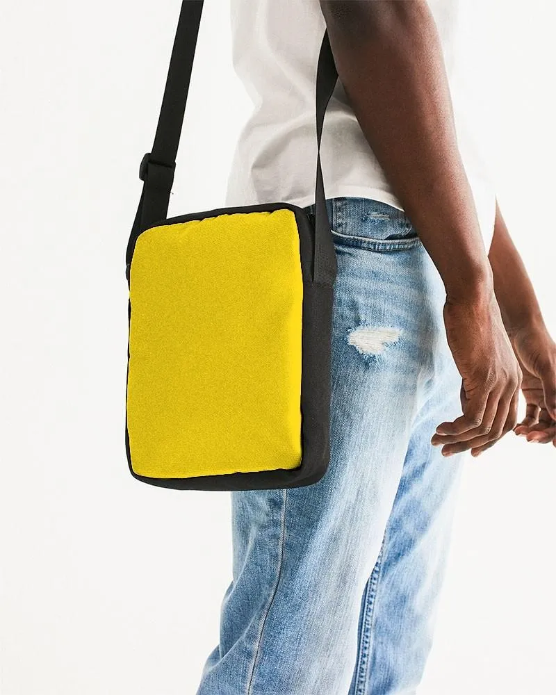 Bright Yellow Messenger Pouch | Bright Pure Yellow | C0M12Y100K0