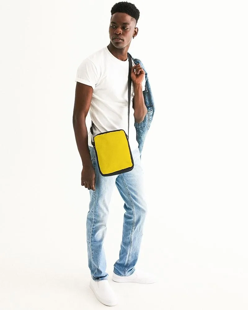 Bright Yellow Messenger Pouch | Bright Pure Yellow | C0M12Y100K0