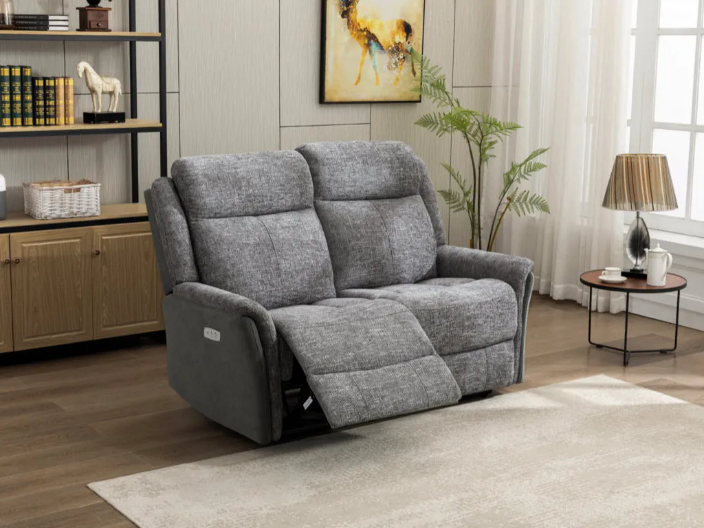 Brooke Electric Reclining 3 Seat Sofa