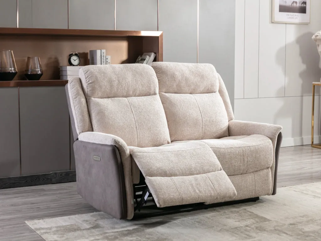 Brooke Electric Reclining 3 Seat Sofa