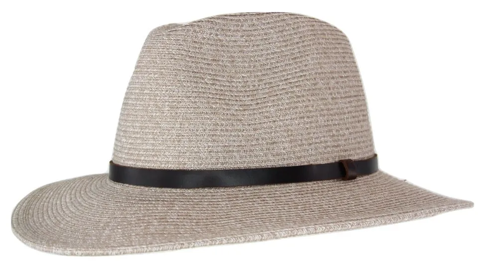 Cancer Council Unisex Flexibraid Darby Fedora - Wheat