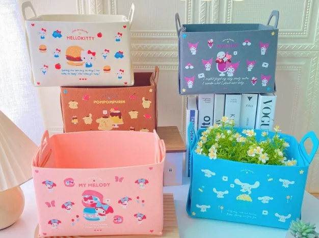 Cartoon Foldable Storage Basket