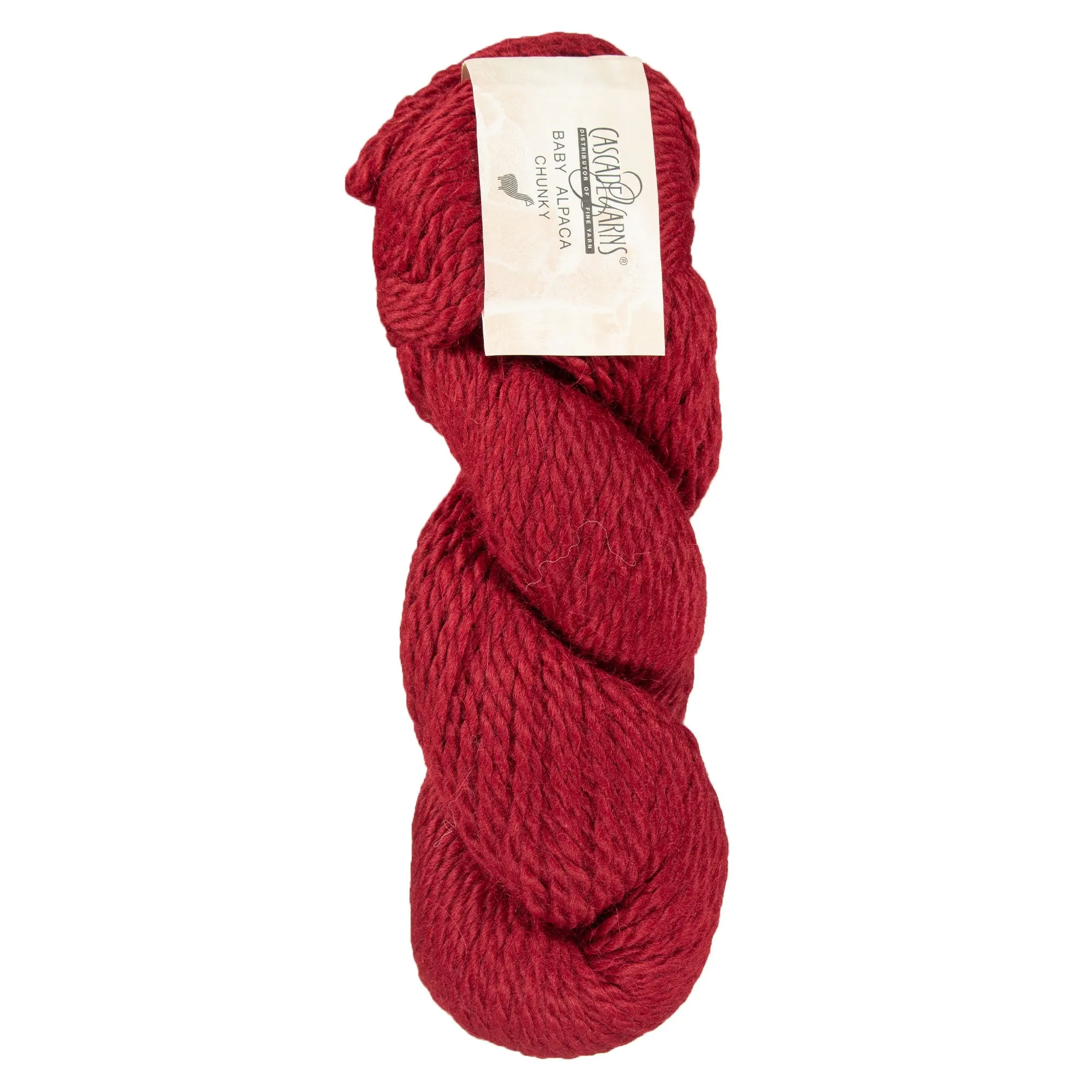 Cascade Yarns Baby Alpaca Chunky Yarn - 572 Ruby