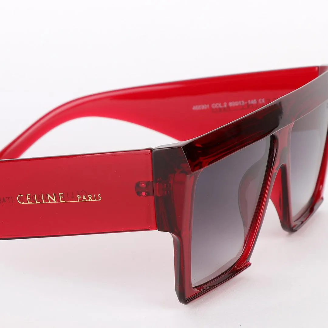 Celine Exquisite Styling Oxblood Sunglasses