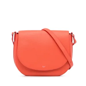 Celine Trotteur Orange Leather