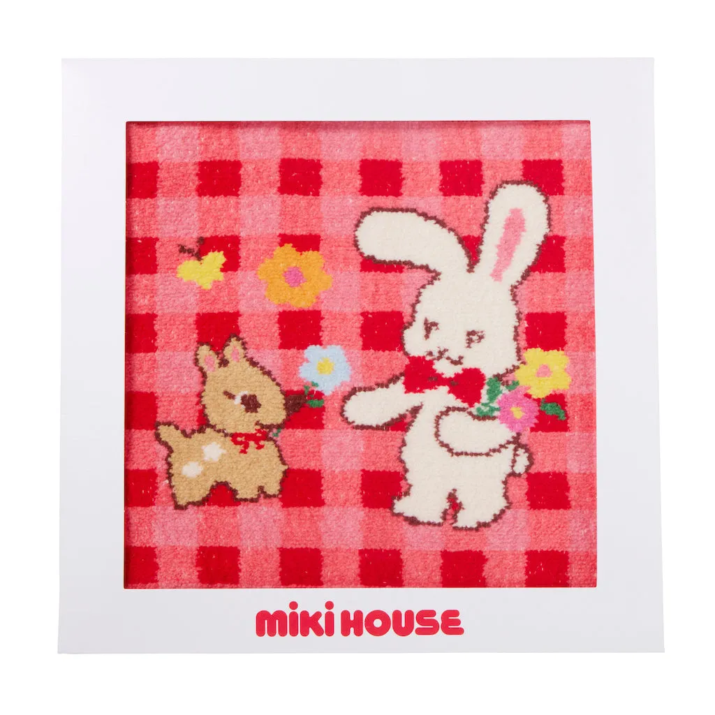 Chenille Hand Towel (starring Chieco the bunny!)