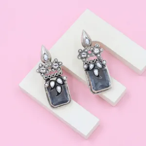 Classic Charm: Exquisite Handcrafted Silver Earrings by Sangeeta Boochra