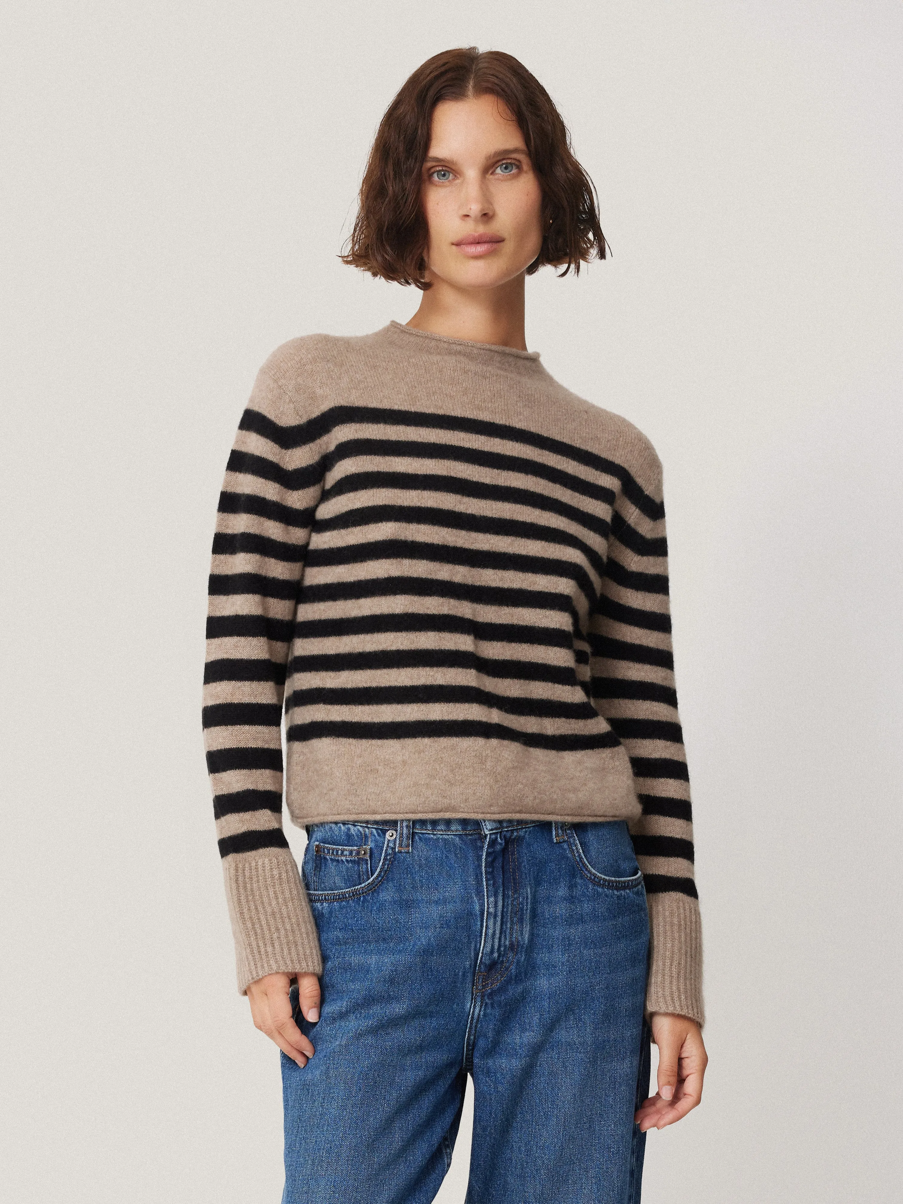 Cloud Cashmere Eldon Stripe | Neutral