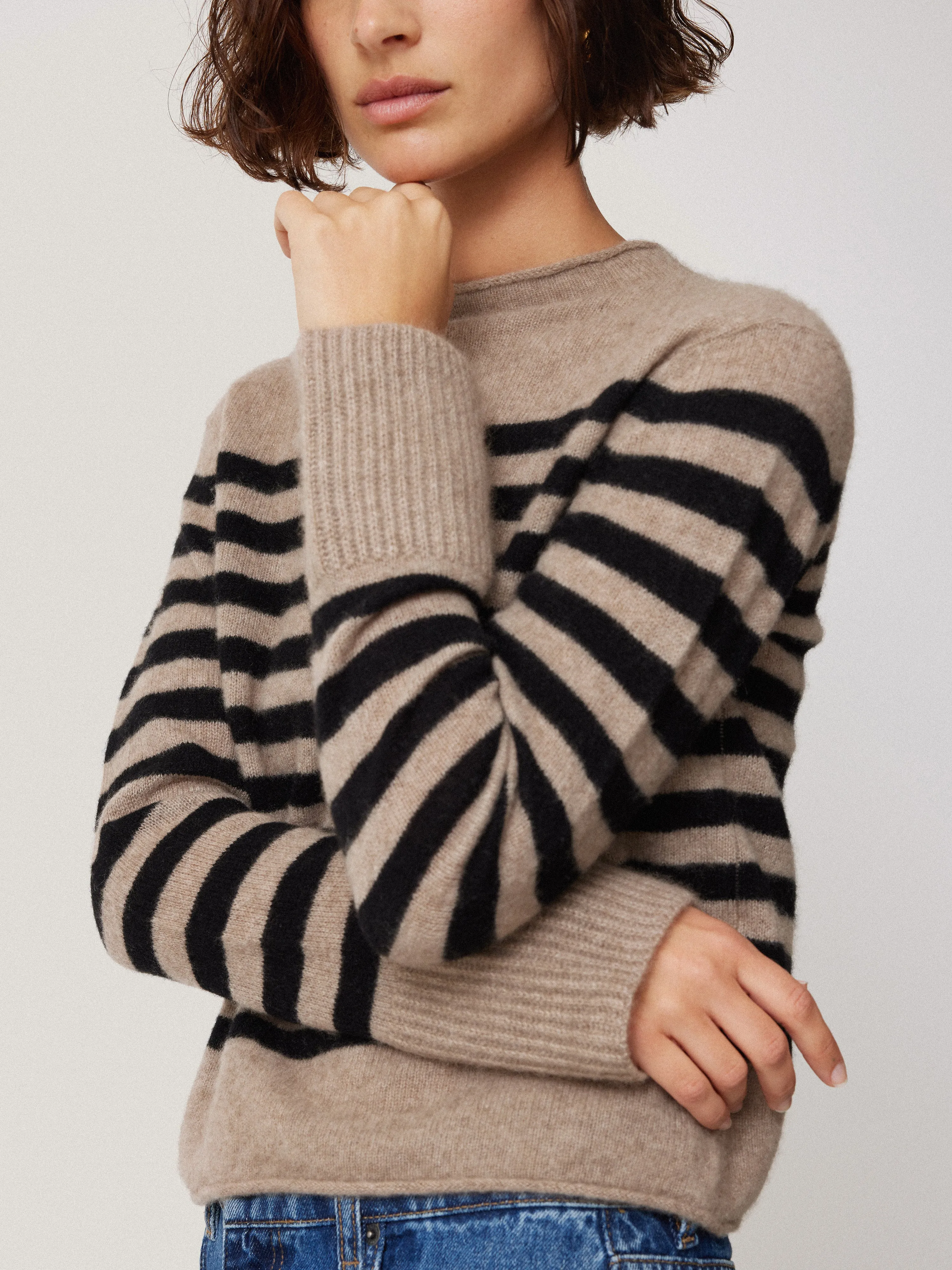 Cloud Cashmere Eldon Stripe | Neutral