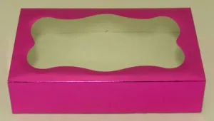 Cookie Box 1Lb Pink Foil