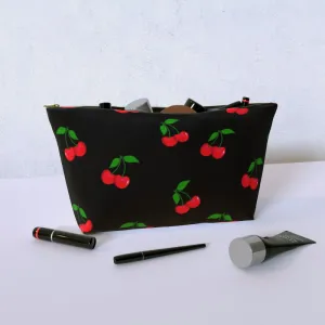 Cosmetic Bag - Black Cherries