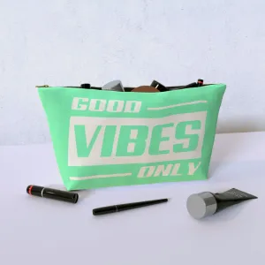 Cosmetic Bag - Good Vibes Only Citrus