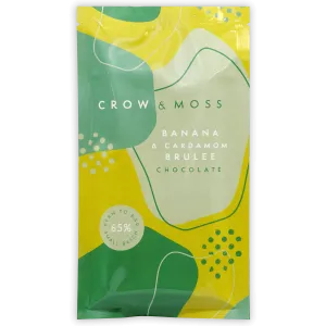 Crow & Moss Banana & Cardamom Brulee 65%