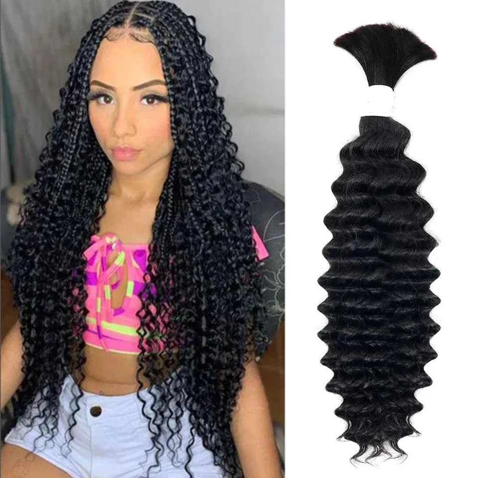 Deep Wave Brazilian Braiding Hair: Effortless Braids & Exquisite Texture