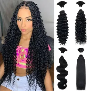 Deep Wave Brazilian Braiding Hair: Effortless Braids & Exquisite Texture