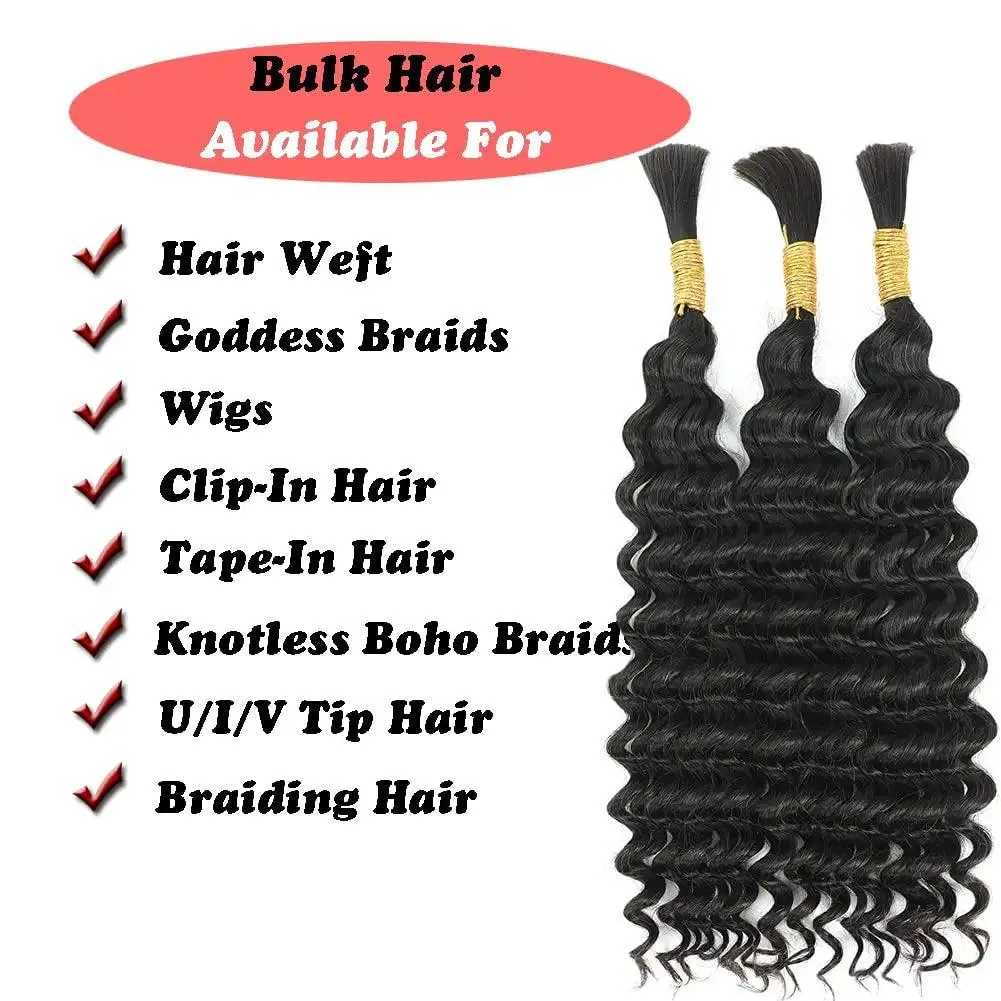 Deep Wave Brazilian Braiding Hair: Effortless Braids & Exquisite Texture