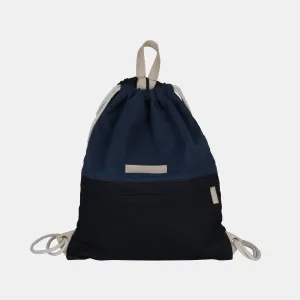 Denim Drawstring Bag