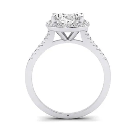 Desert Rose - Oval Lab Diamond Bridal Set (IGI Certified)