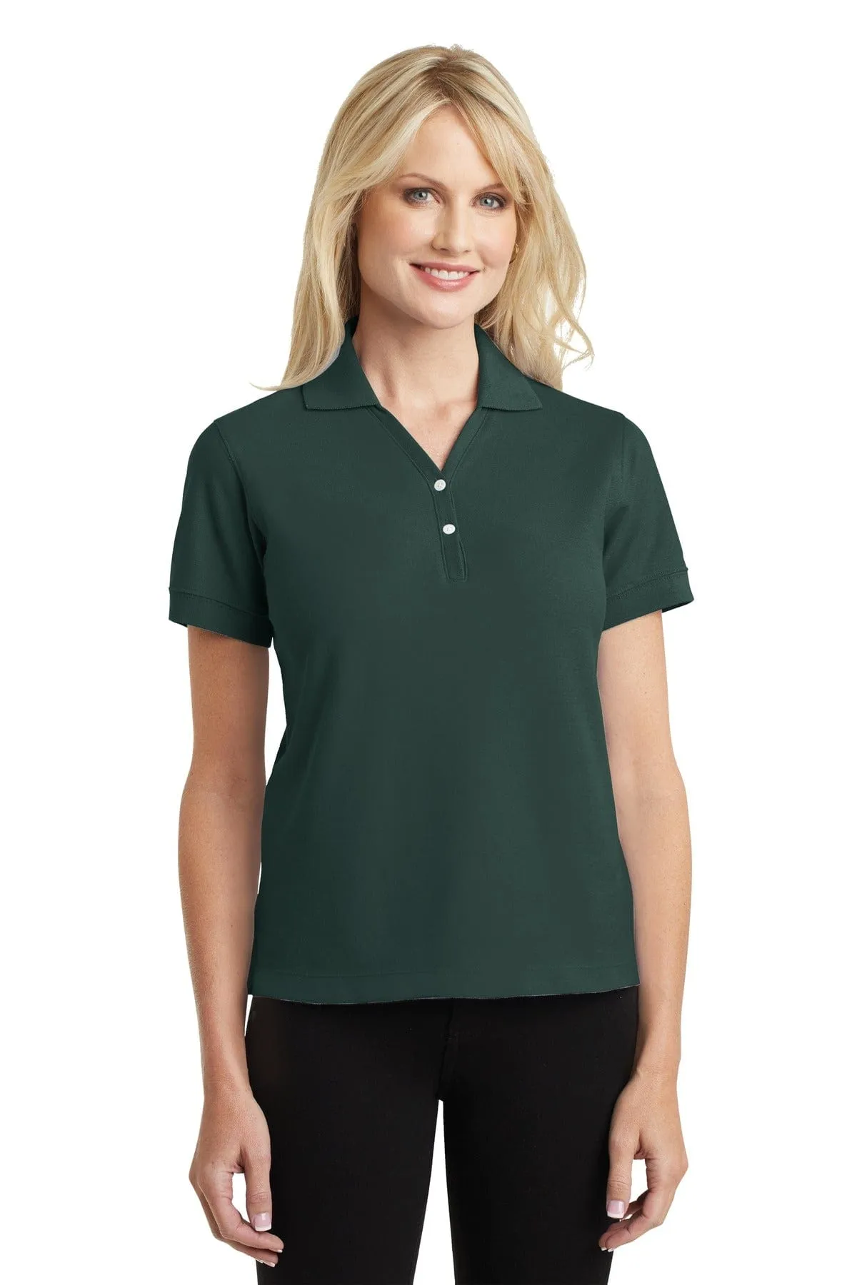 DISCONTINUED  Port Authority ®  Ladies 100% Pima Cotton Polo.  L448