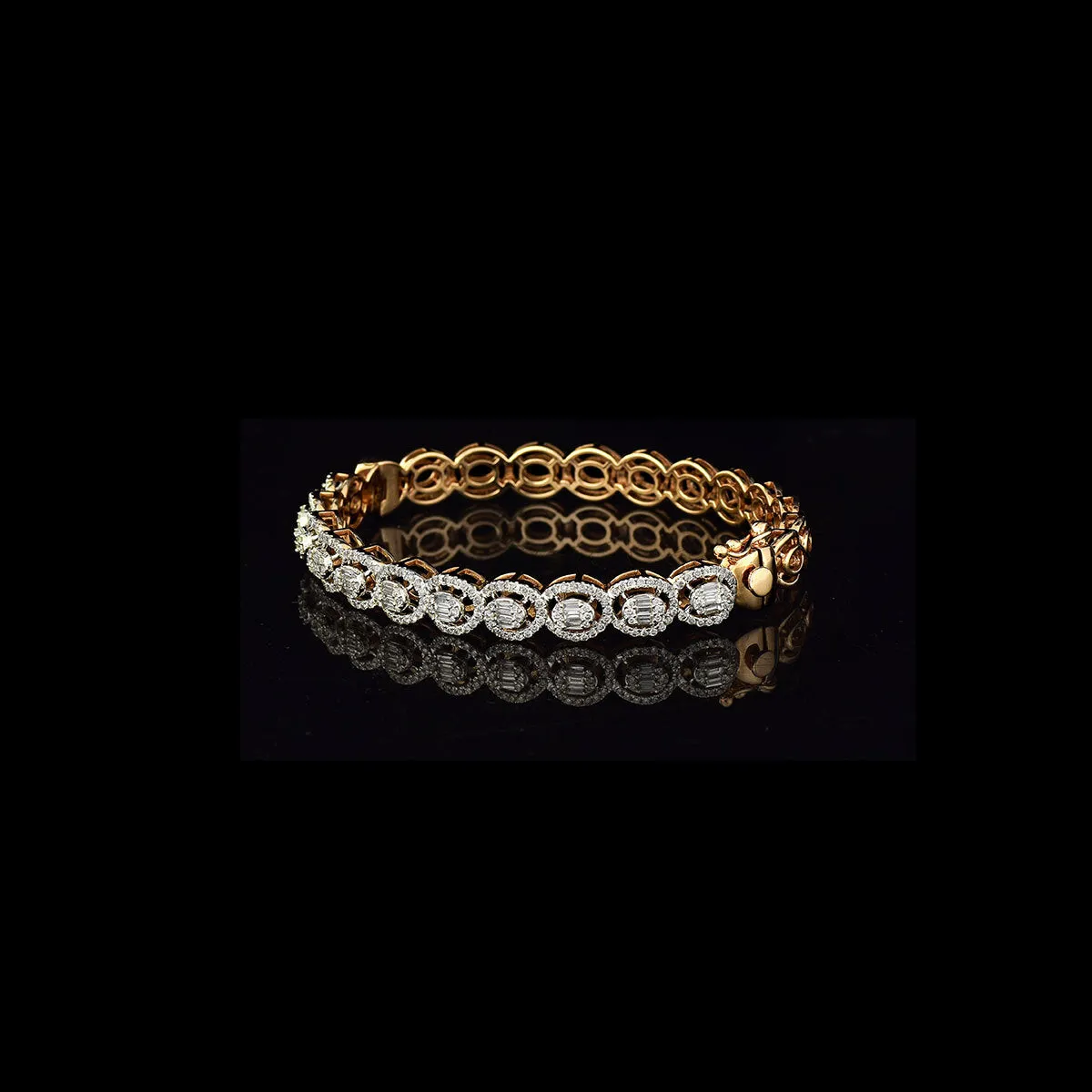 Discover the exquisite shine of our diamond bracelet - (PGDBR057)