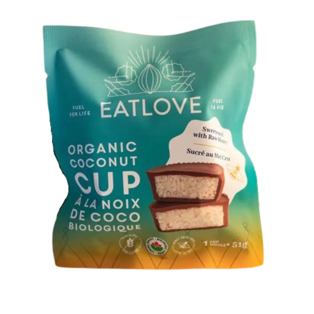 EatLove Organic Coconut Cup (51g)