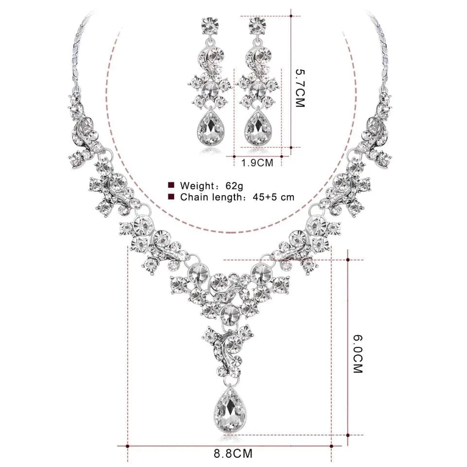 Exquisite Bridal Wedding Jewelry Sets