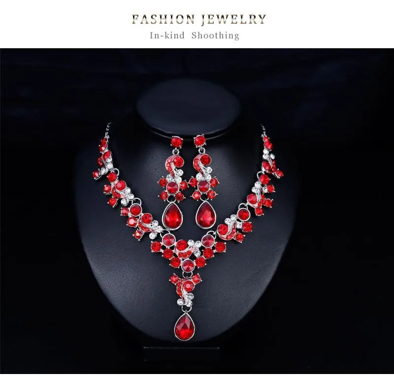 Exquisite Bridal Wedding Jewelry Sets