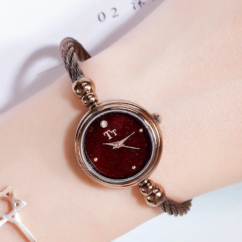 Exquisite Creative Bracelet Women's Watch