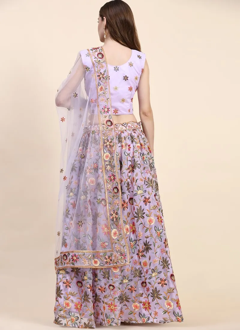 Exquisite Designer Lehenga with Hand-Embroidered Blouse