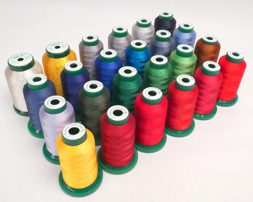 Exquisite® Polyester 24 Color Thread Kits