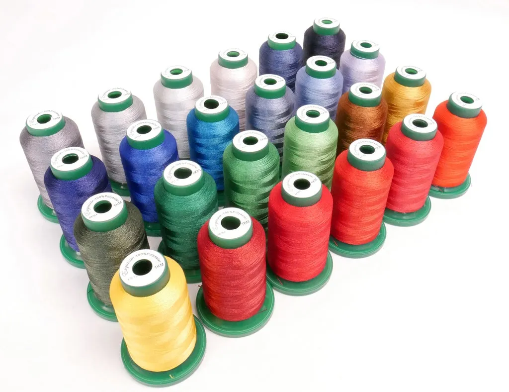 Exquisite® Polyester 24 Color Thread Kits