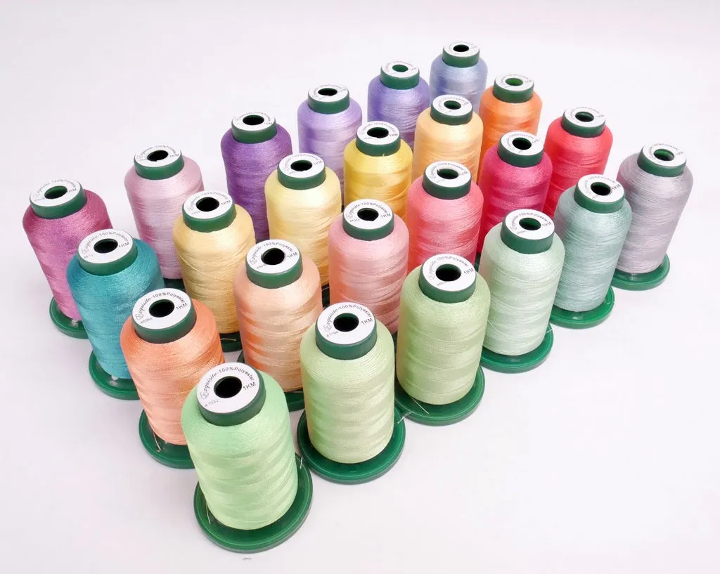 Exquisite® Polyester 24 Color Thread Kits