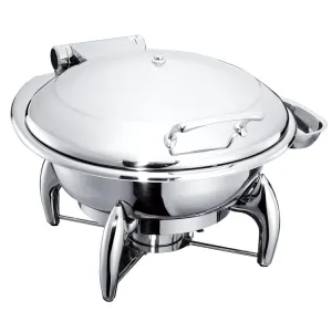 EXQUISITE ROUND CHAFING DISH 6L