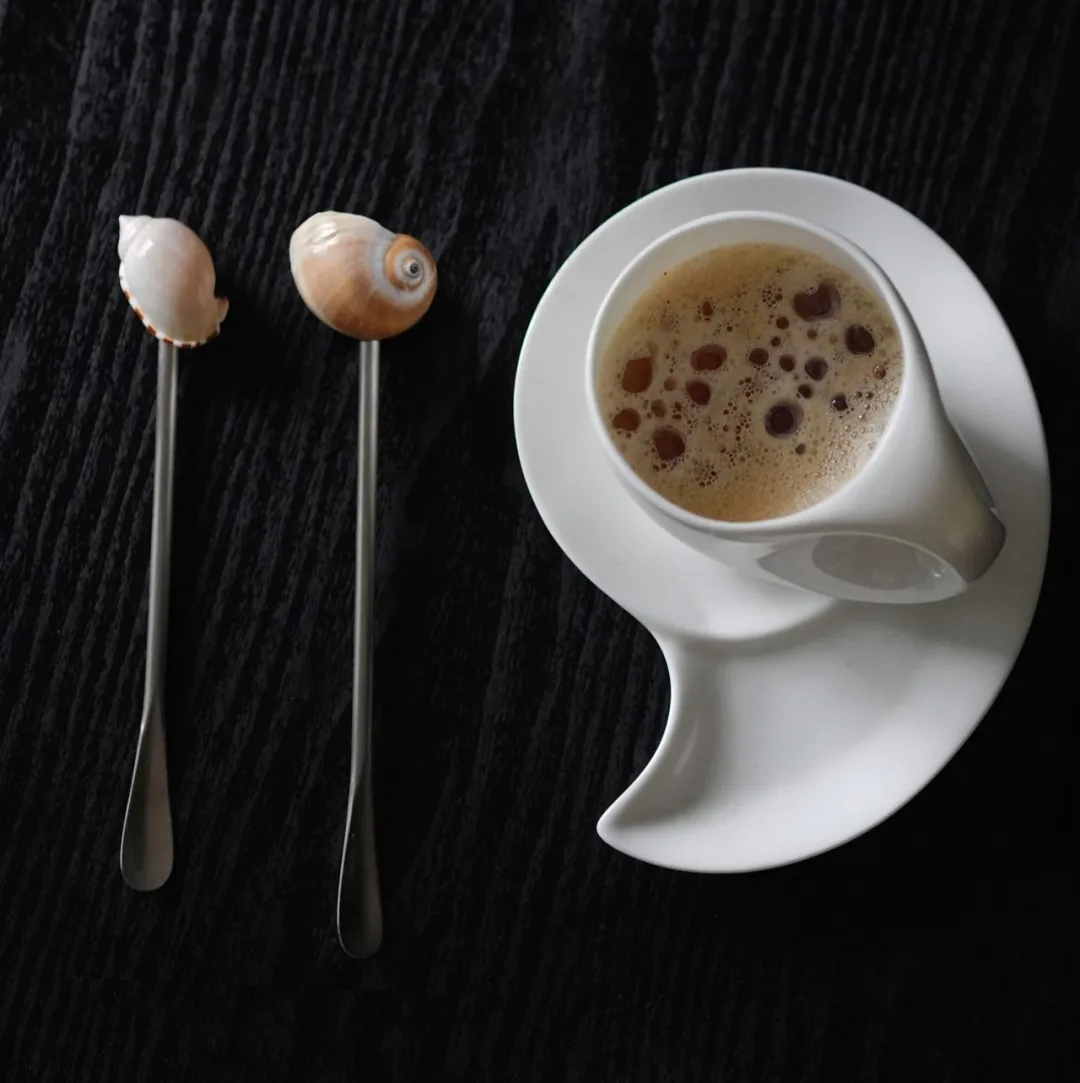 Exquisite Shell Stirring Spoon Set