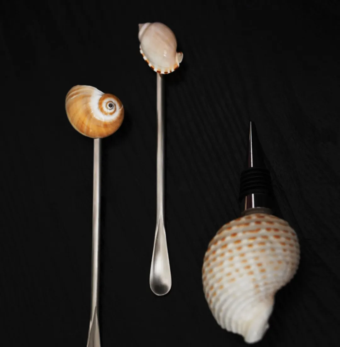 Exquisite Shell Stirring Spoon Set