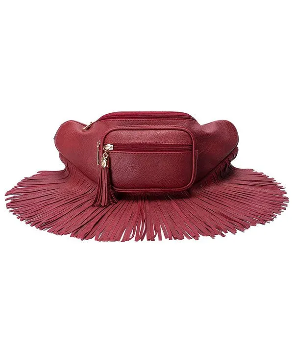 Fashion Fringe Tassel Fanny Pack Waist Bag