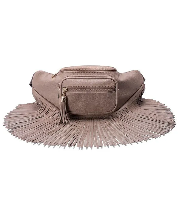 Fashion Fringe Tassel Fanny Pack Waist Bag